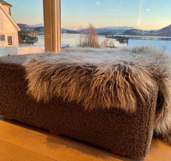 Puff | Teddystoff - brun