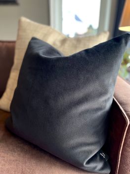 Putetrekk | Svart velour
