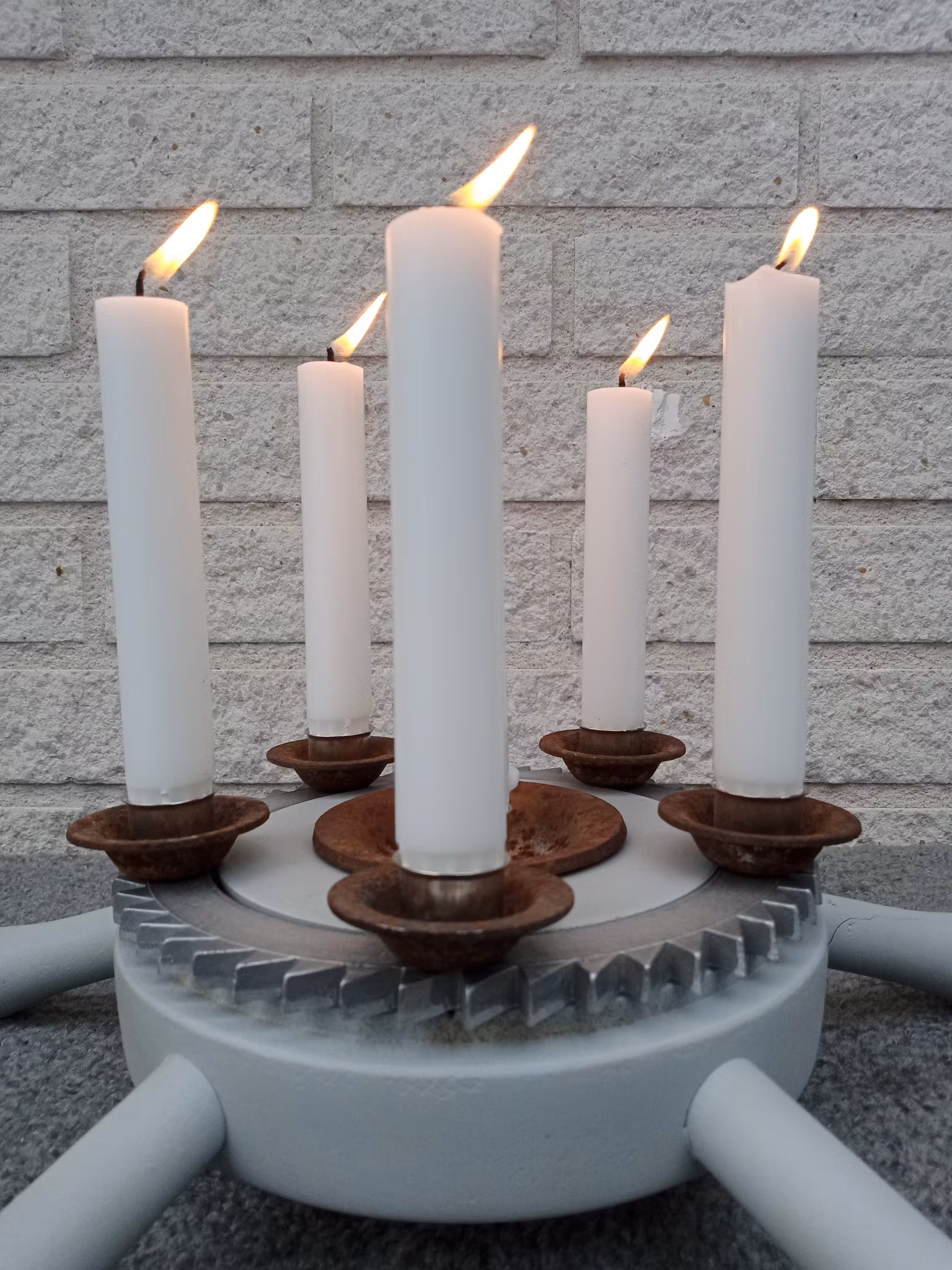 Ljusstake 'Hjulle'