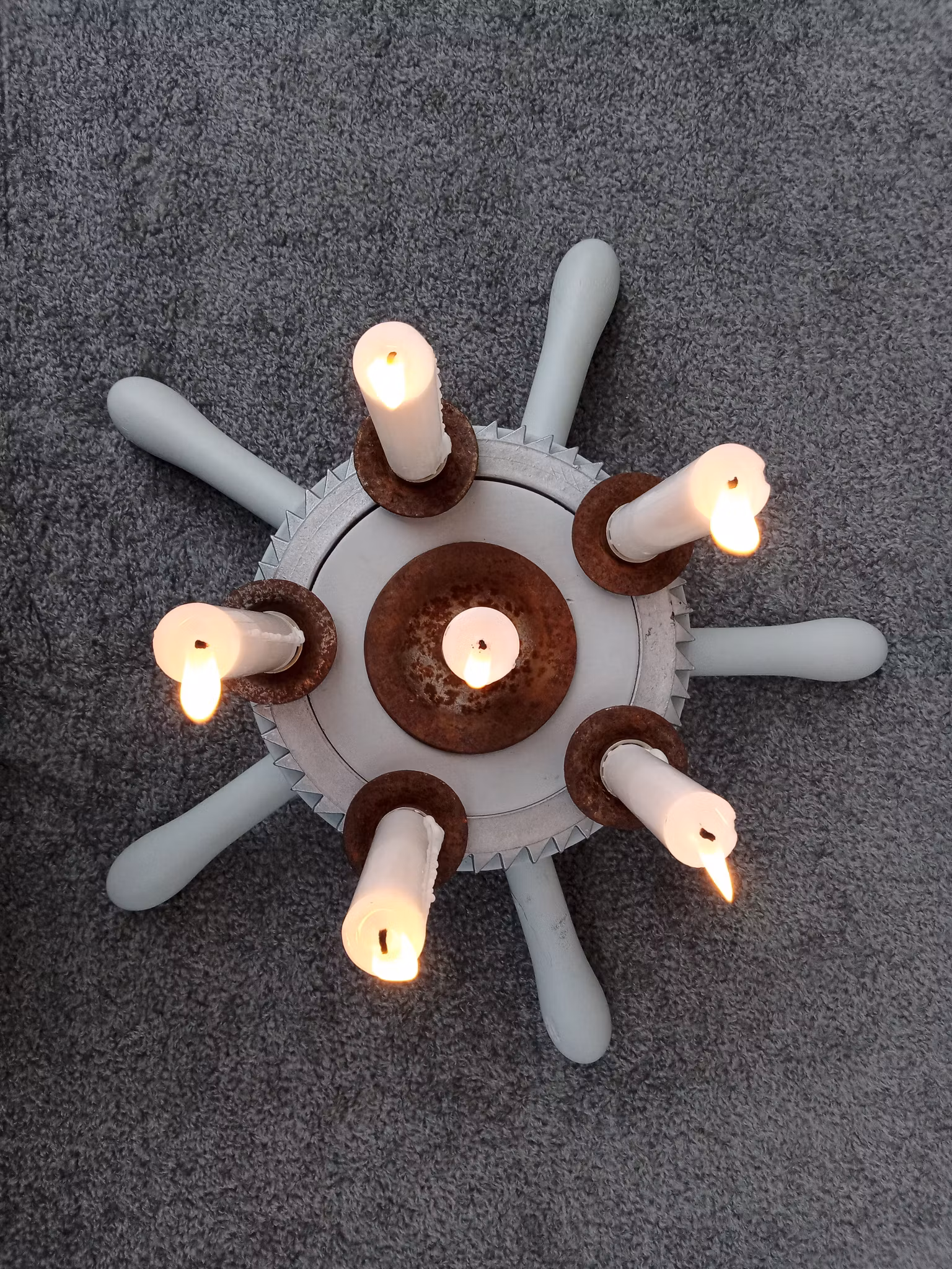 Ljusstake 'Hjulle'