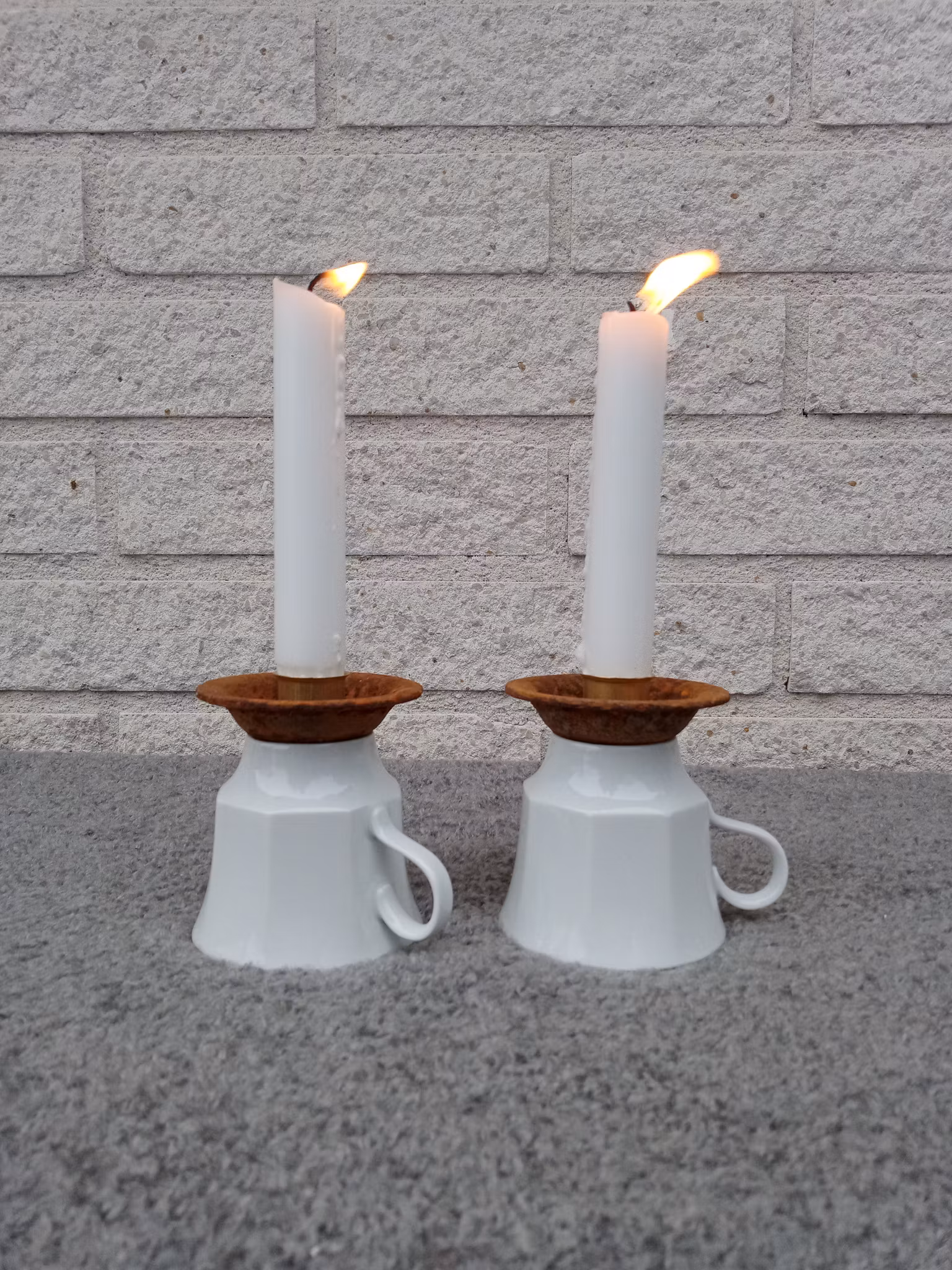 Ljusstake 'Kopp Klara'