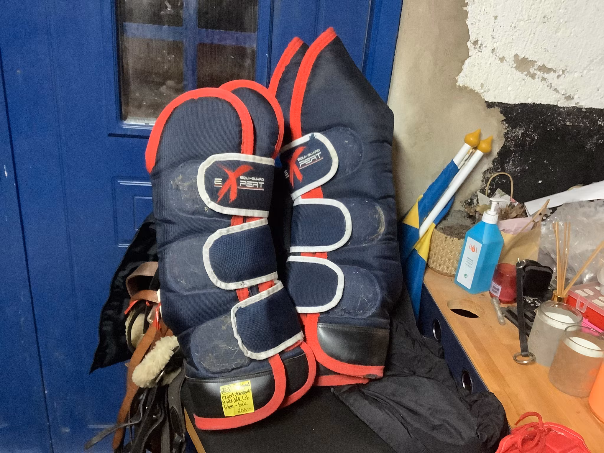 Equiguard expert, blå fram&bak Cob