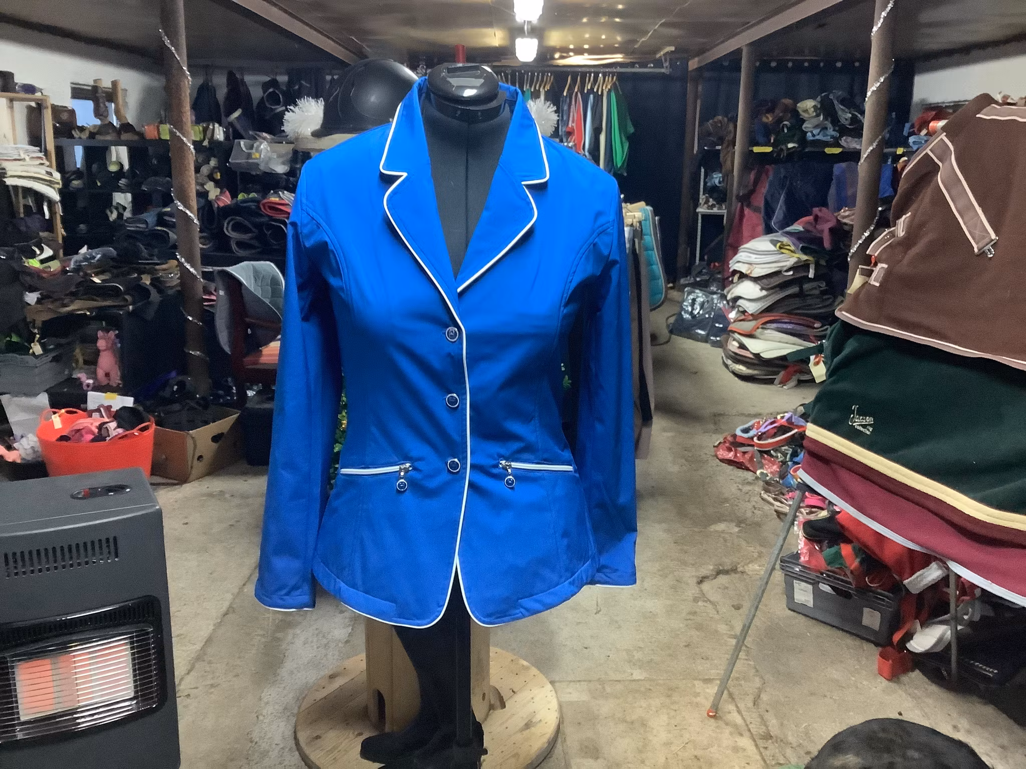 Harcour kavaj blå stl L