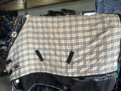 Showmaster täcke,rutigt,125 cm,