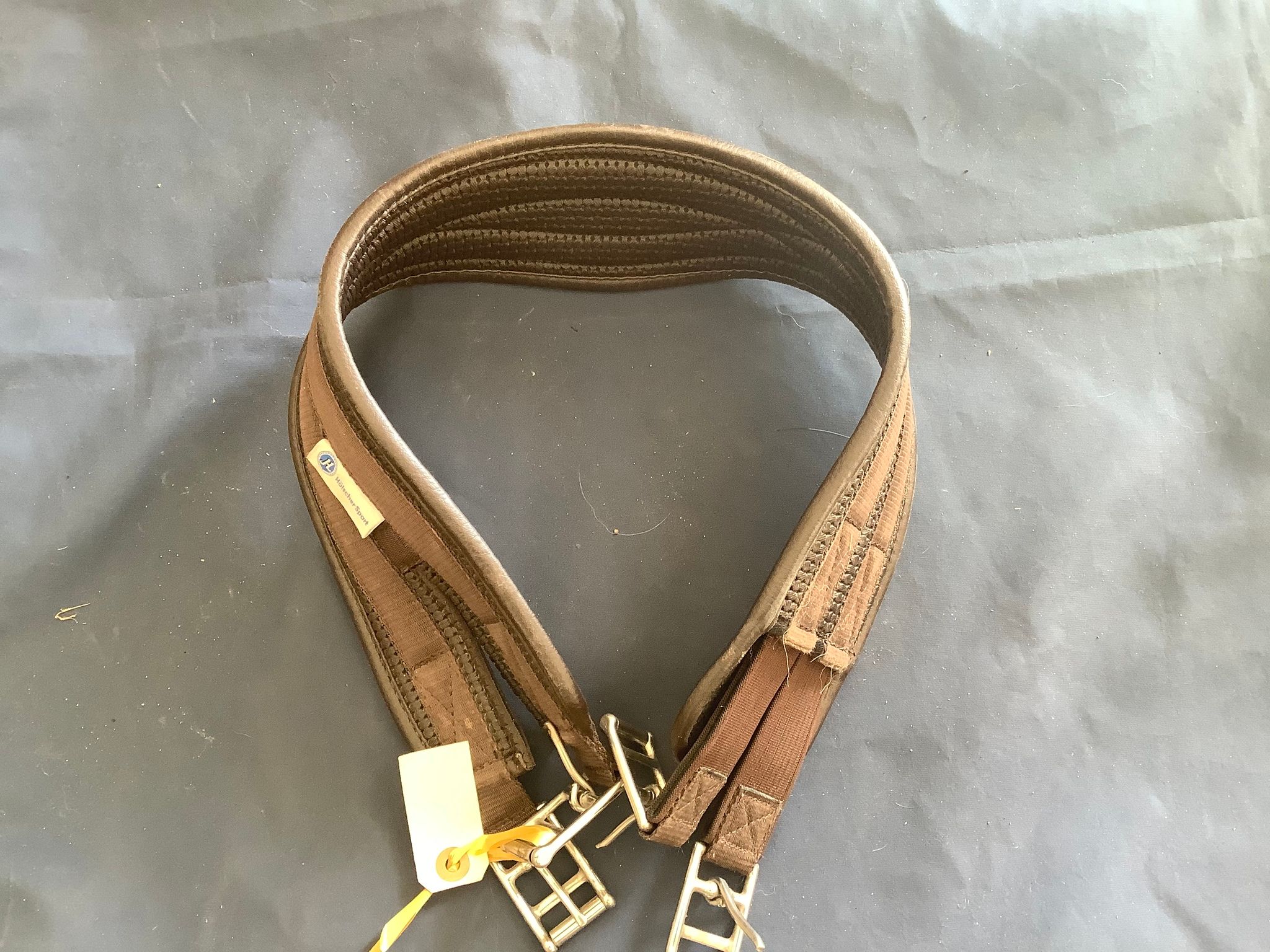 Hölcher sport sadelgjord,brun,90 cm