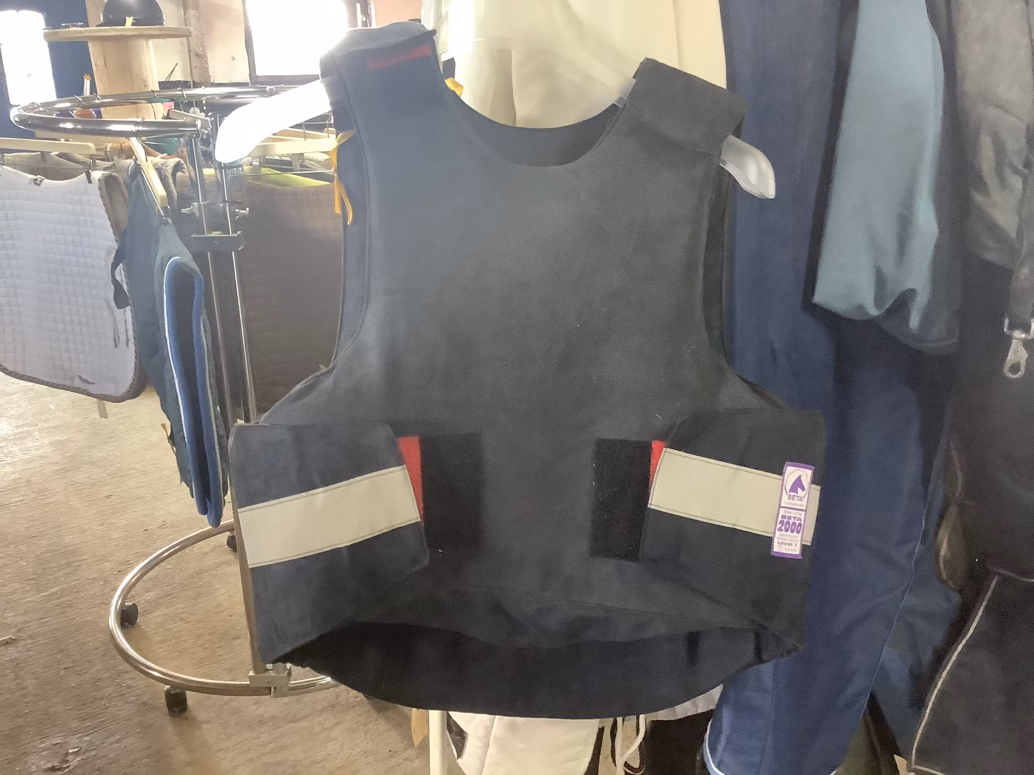 Säkerhetsväst,beta 2000,level 3,stl L,svart,