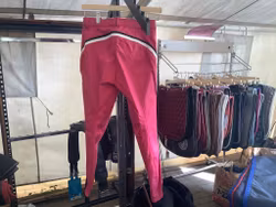 HKM laura garrelli knäskodda ridbyxor,rosa,stl 36,nya
