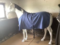 Fleecetäcke,blått,115 cm