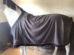 Fleecetäcke,grått,135 cm