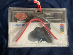 Koppjärn,robin hood,knights, röd,nytt