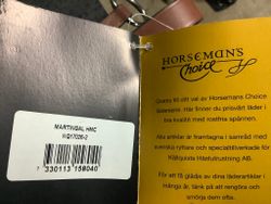 Horseman källquist,martingal,cob,ny,brun