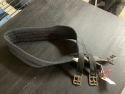 Sadelgjord bucas,svart,140 cm