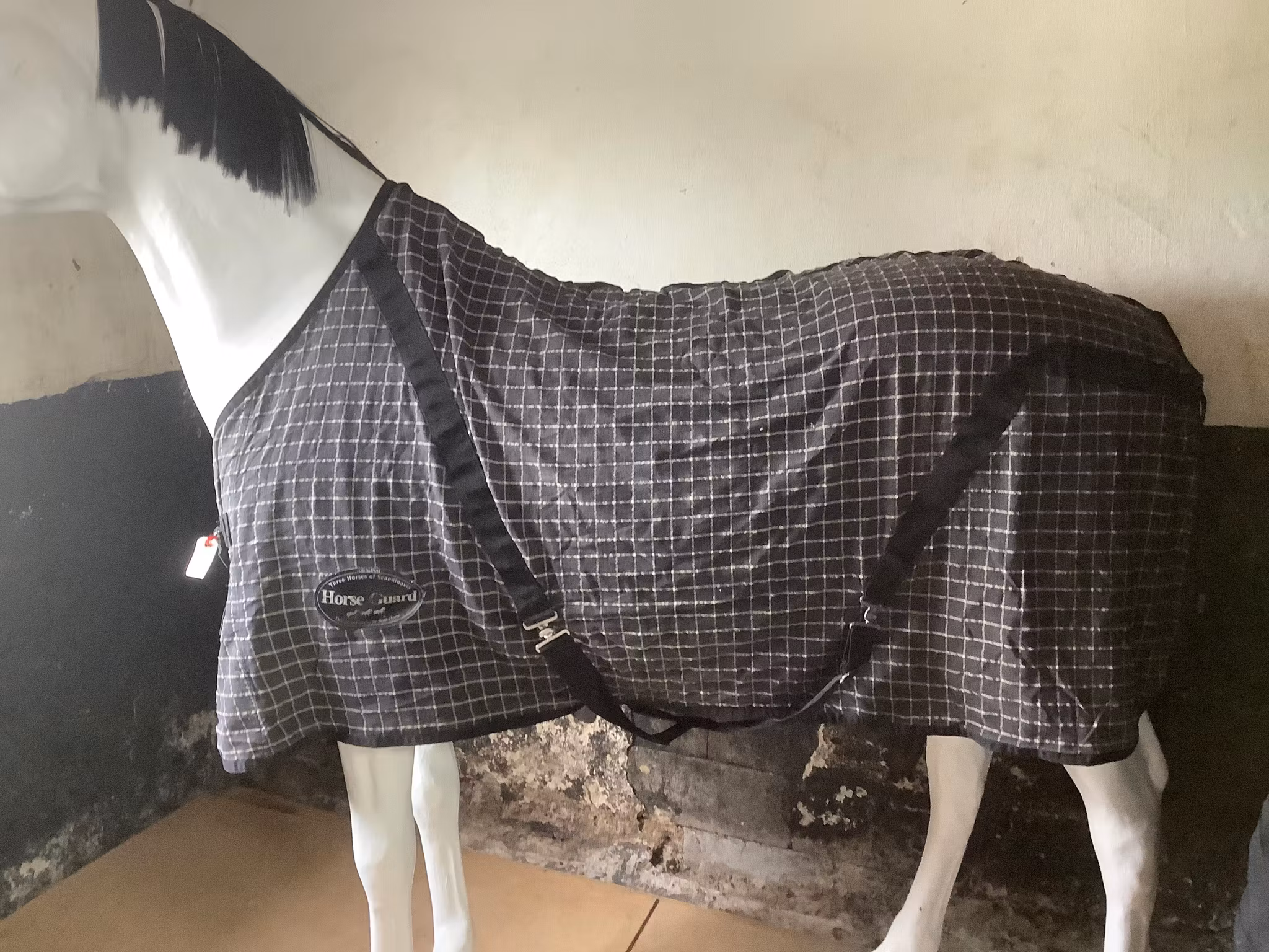 Horseguard täcke,rutigt,stl 135