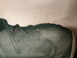 Nättäcke,grönt,125 cm,hål