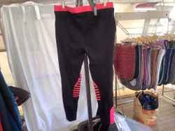 Starlight svart/rosa tights, stl 46,nya