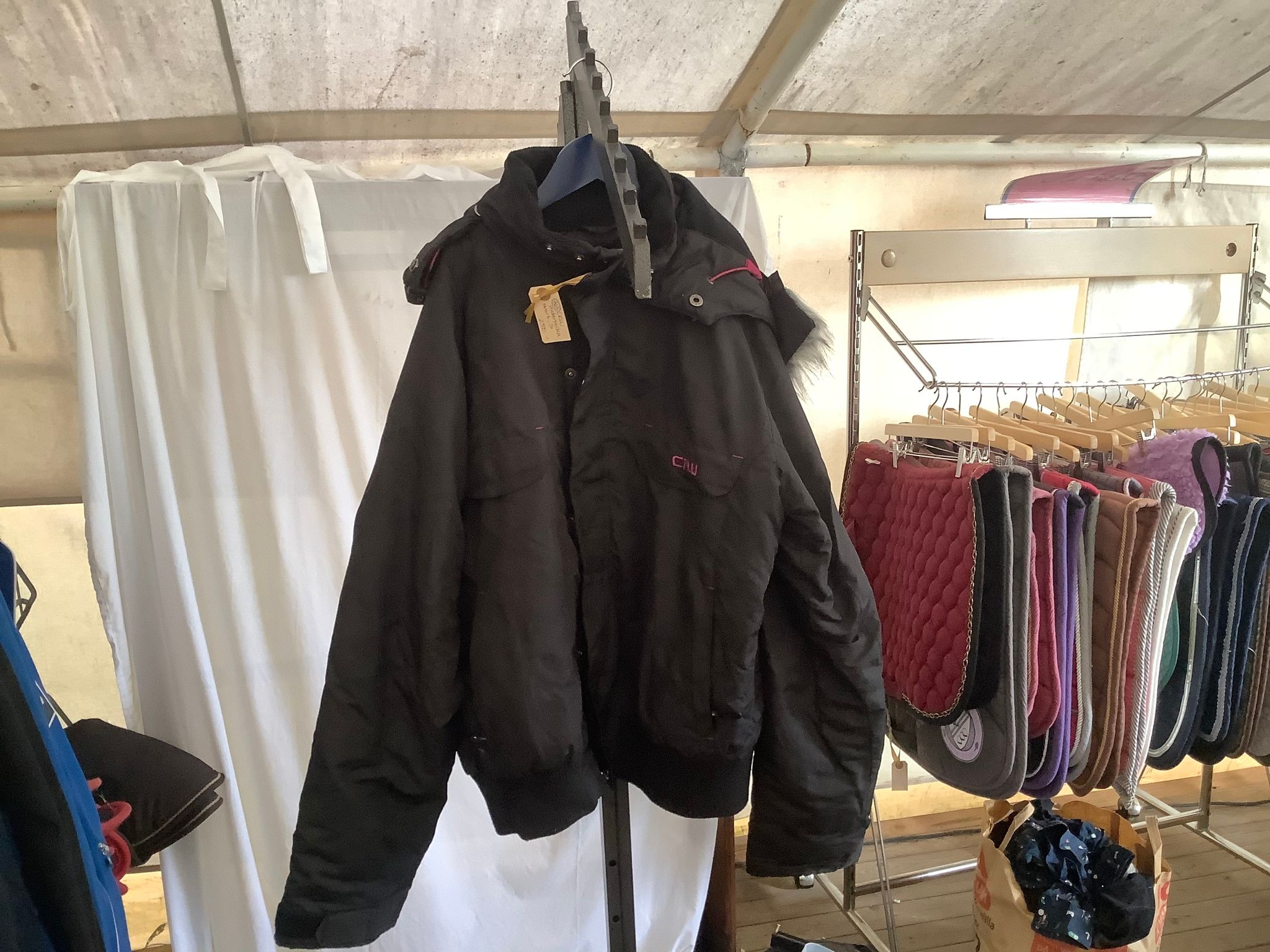CRW vinterjacka,svart,s