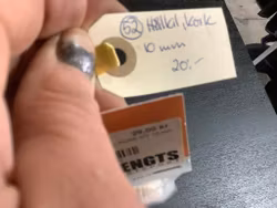 Hålkil kork 10 mm ny