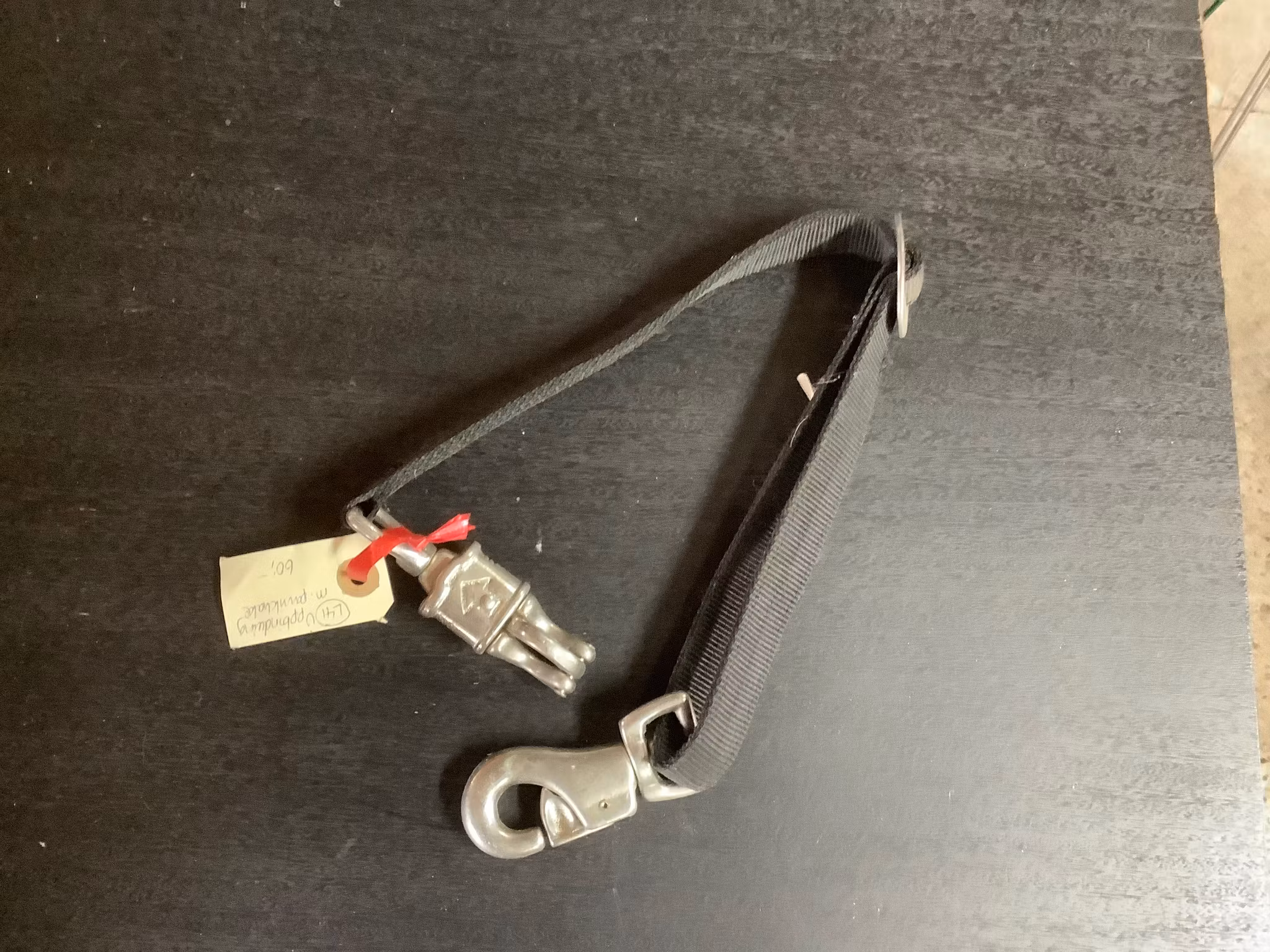 Uppbindning med panikhake