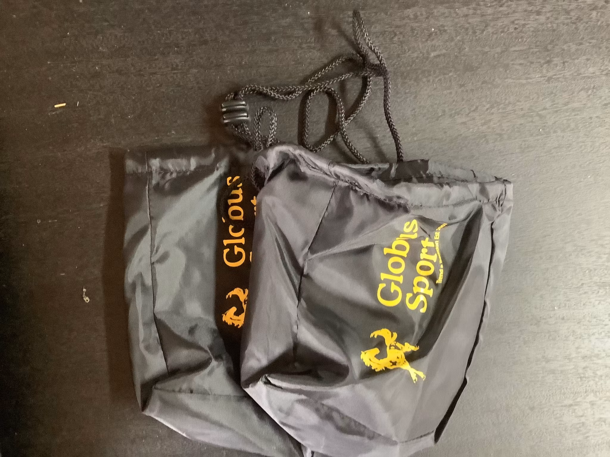 Globus påse till stigbyglar,ny