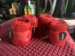 Jacson benlindor,röda,4-pack