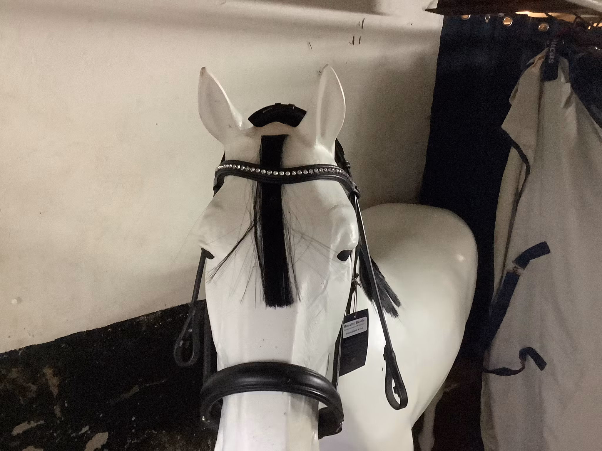 MH maestro bridle träns,svart,F,nytt