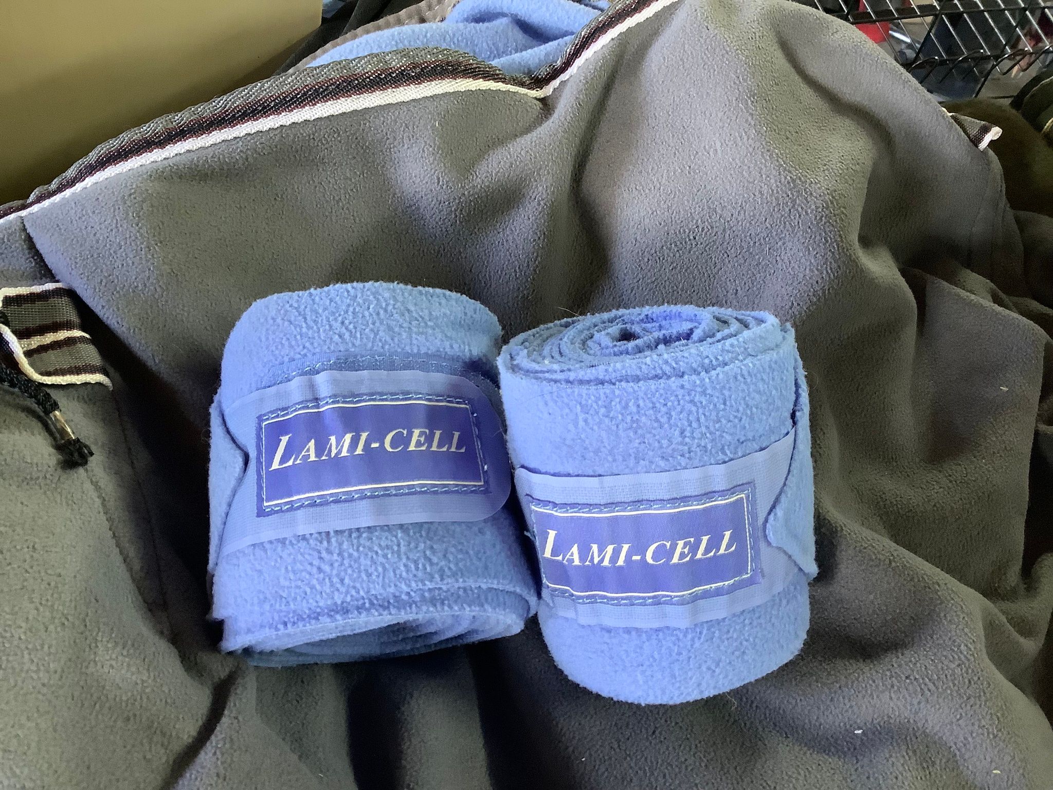 Lamicell benlindor, ljusblåa,2-pack