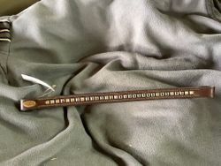 Glen gordon pannband, brunt, 34 cm, nytt