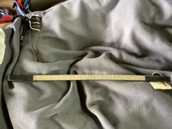 Pannband svart med glitter,nytt, 43 cm