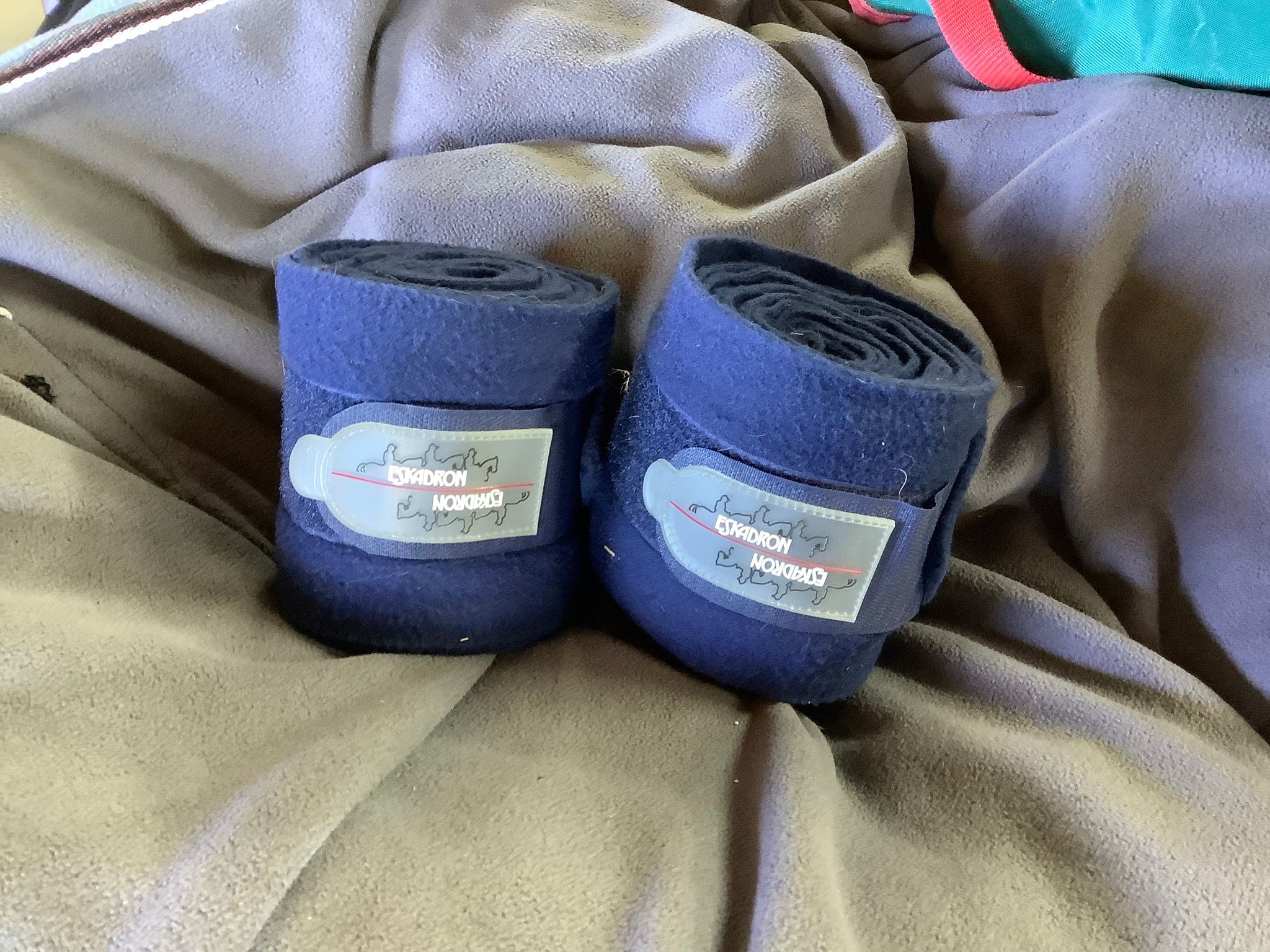 Eskadron benlindor,2-pack,blåa