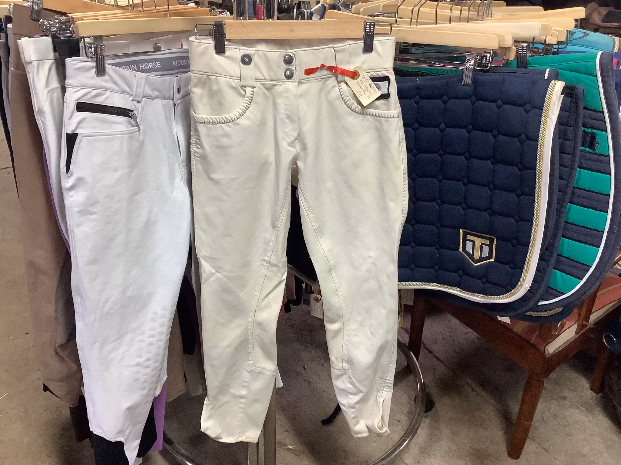HV polo vita ridbyxor, helskodda, stl 38