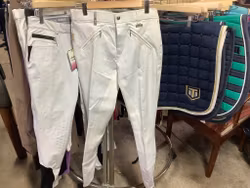 B2B vita helskodda ridbyxor, men 48,nya