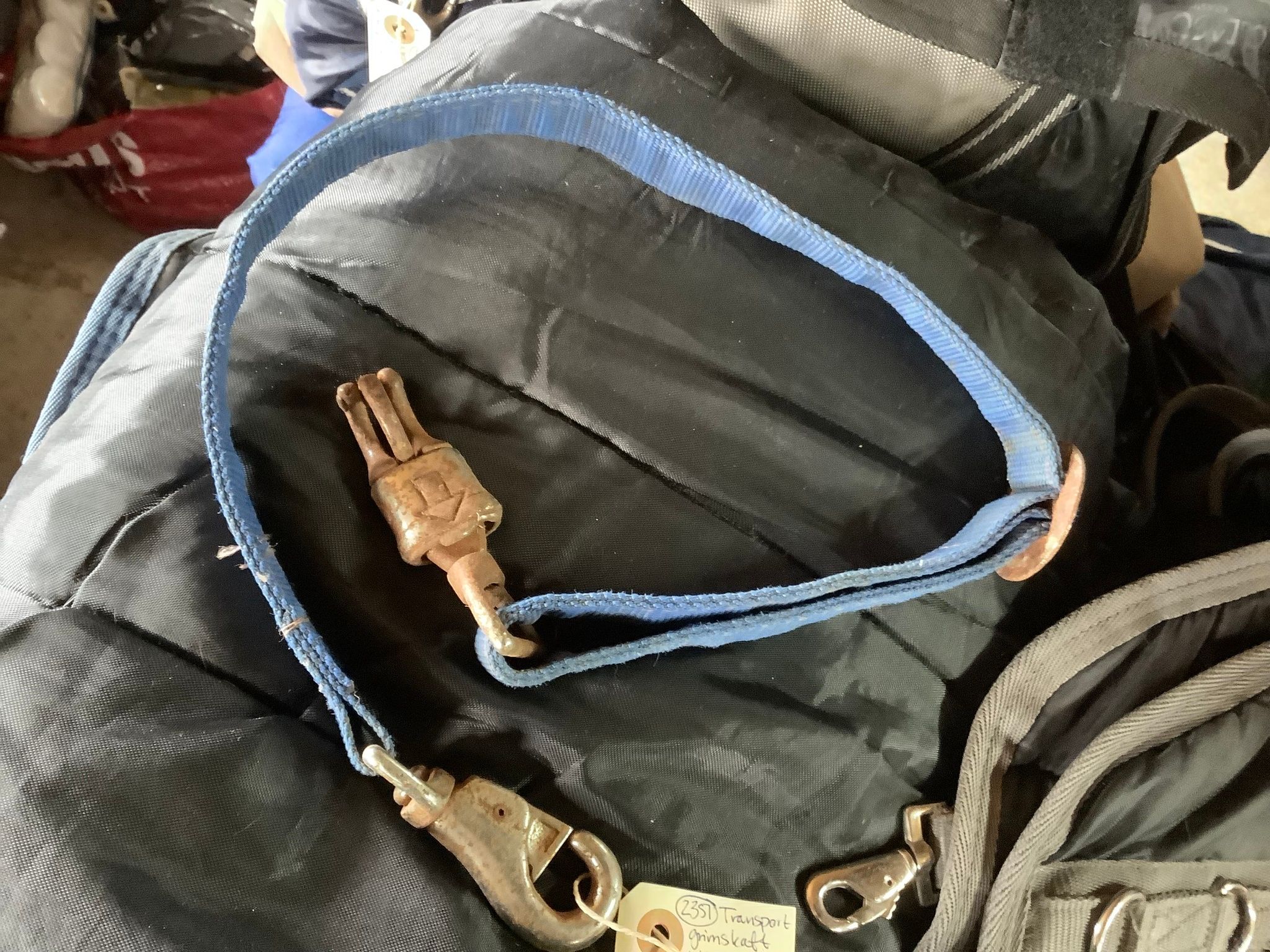 Transportgrimskaft,blå