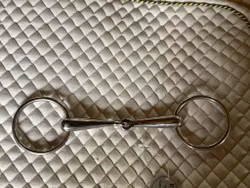 Royal steel tvådelat bett, 14,5 cm, nytt