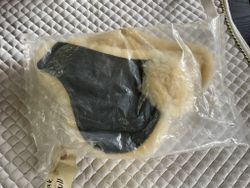 Lammskinn till bakbensskydd,nya
