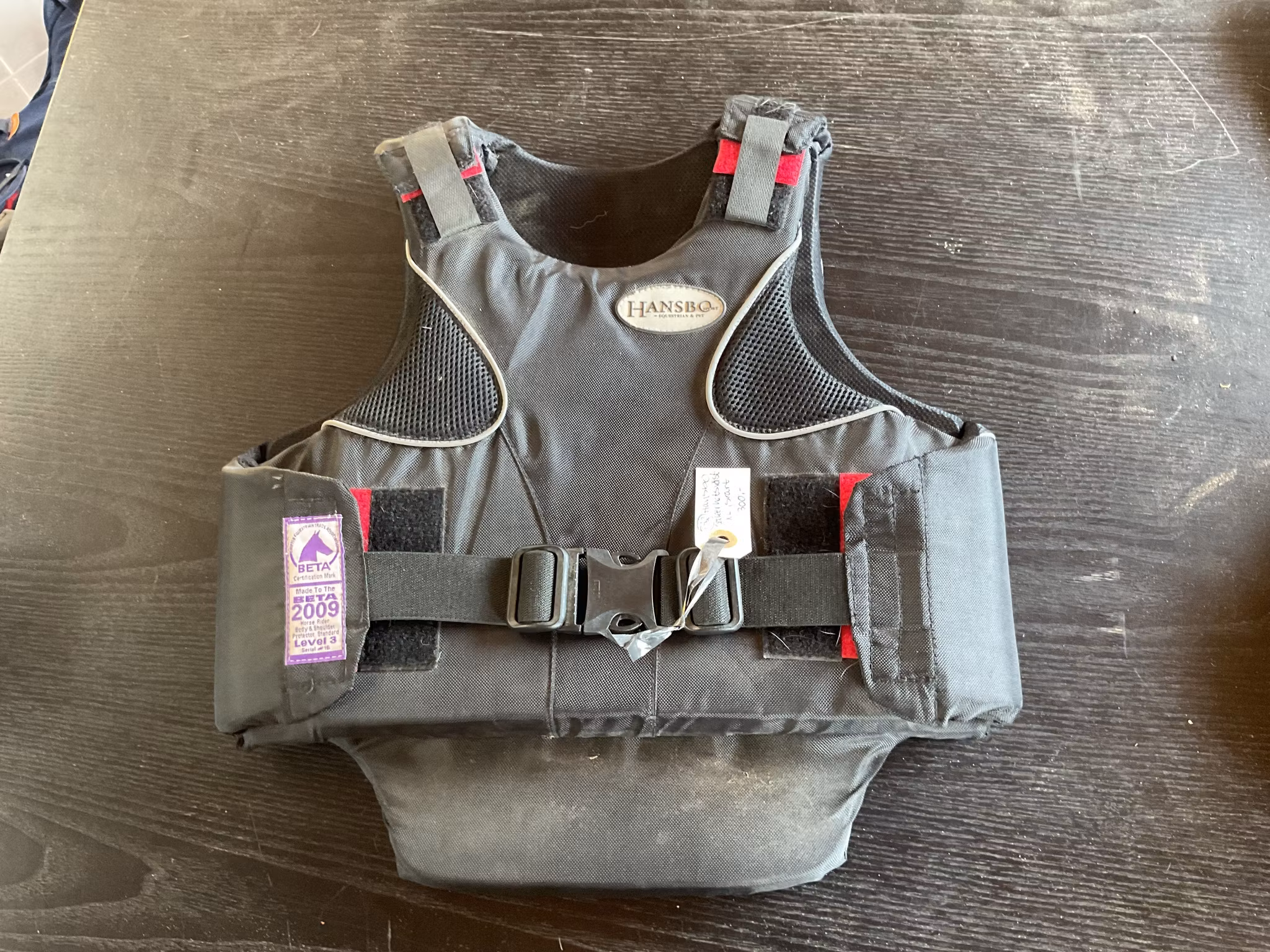 Hansbo säkerhetsväst, C-XL ,svart