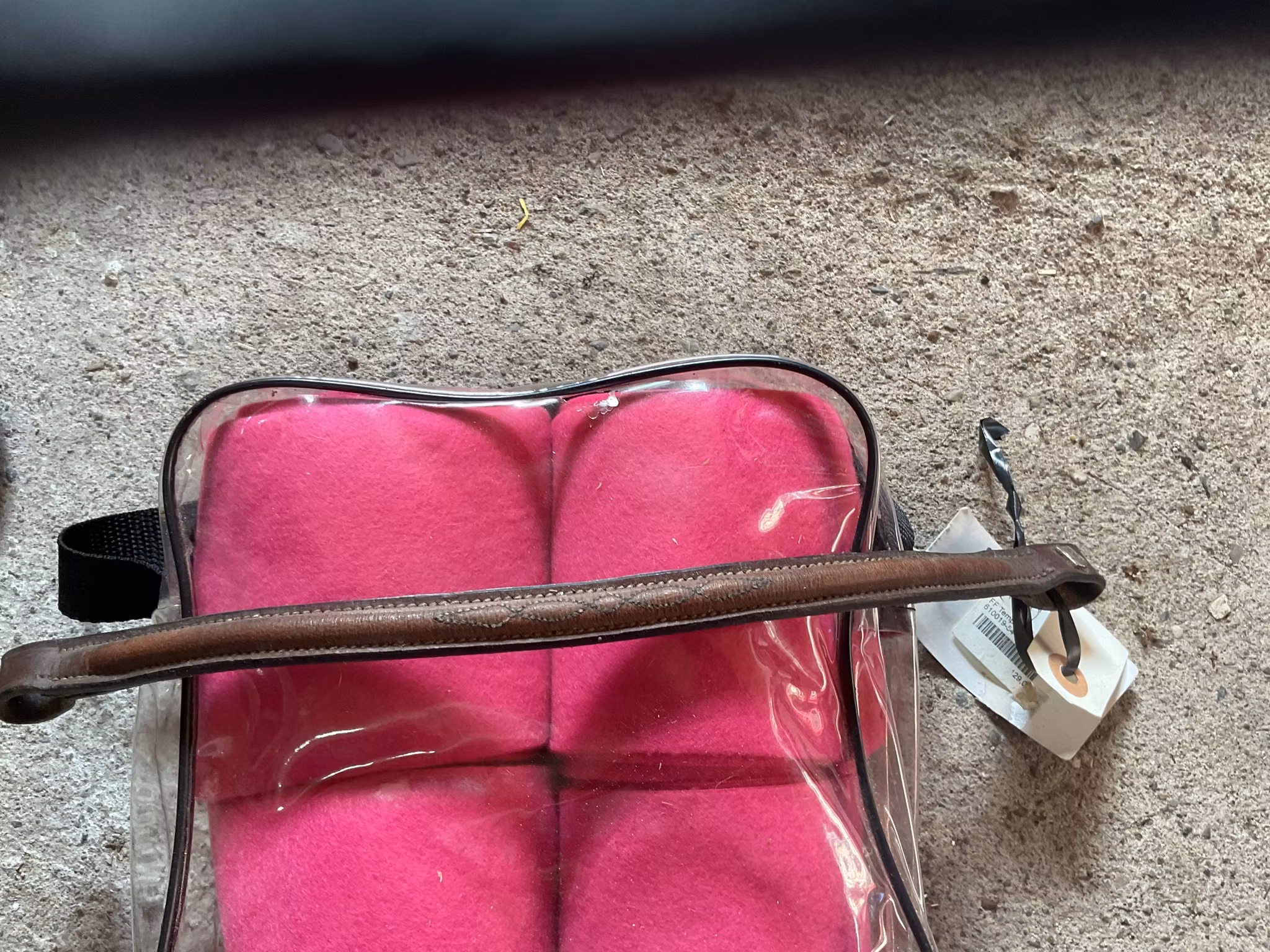 Pannband brunt,37 cm