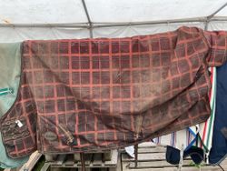 Utetäcke,145 cm,otvättat,ca 400 gr
