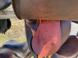 Passier dressyrsadel brun, 17”, bomvidd 2=normal