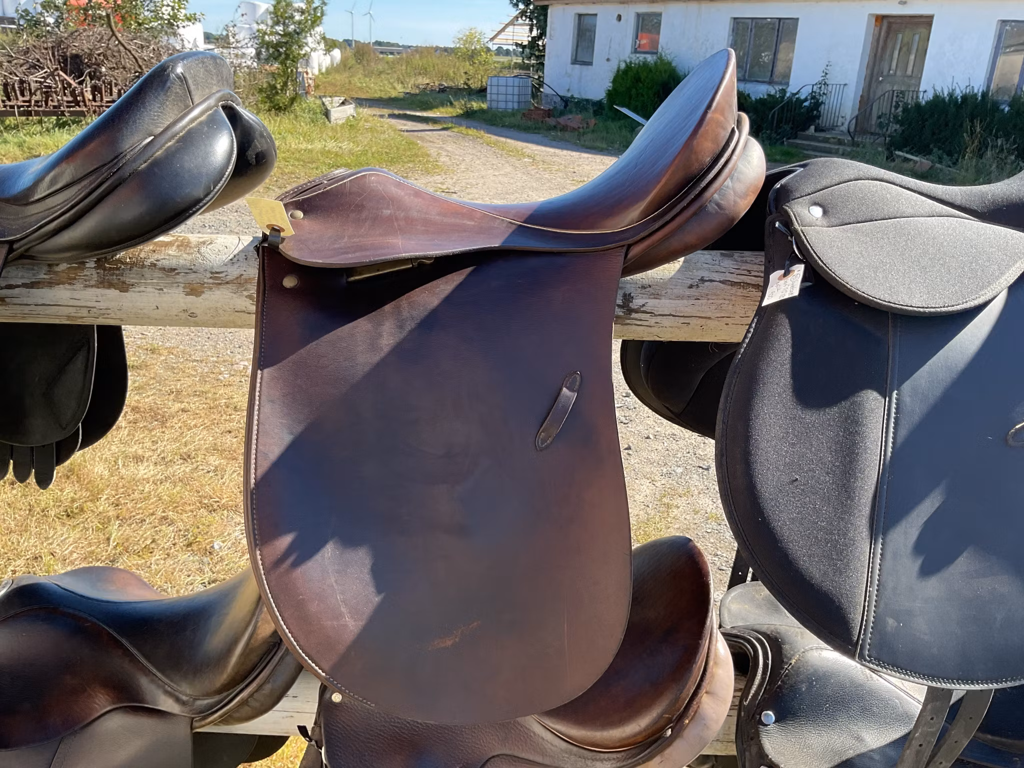 Passier dressyrsadel brun, 17”, bomvidd 2=normal