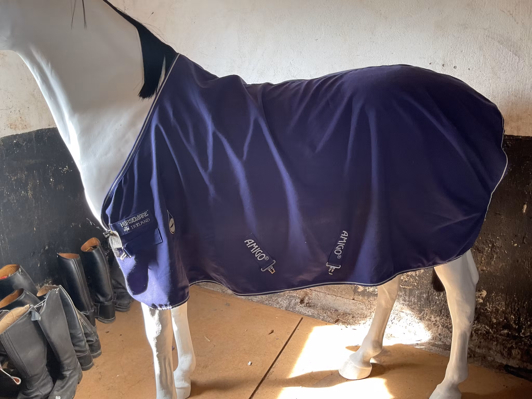 Amigo stalltäcke, 0 gr, 115 cm, lila