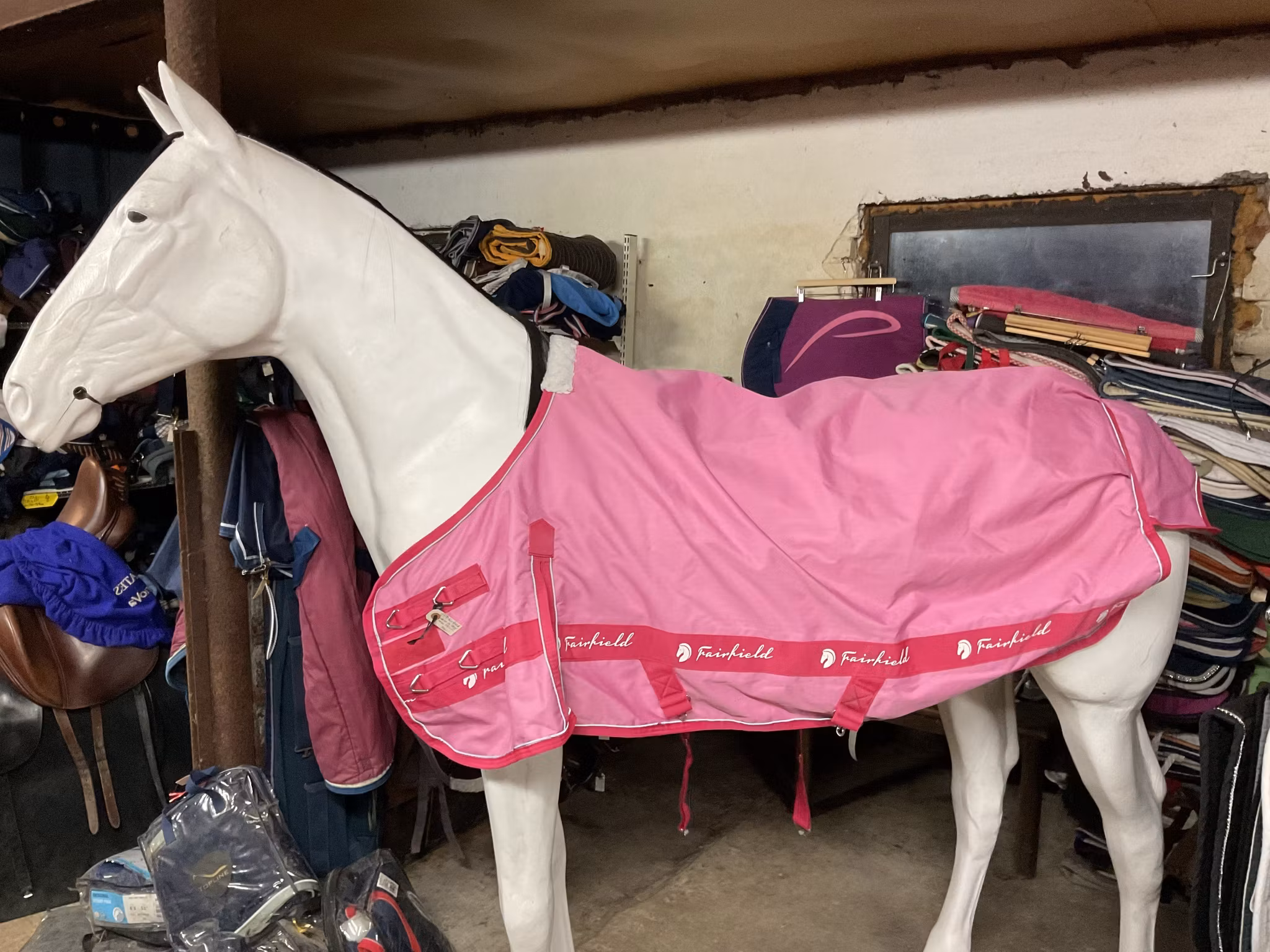 Fairfield täcke, ca 100 gr, rosa, 115 cm,nyskick