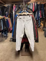 Jacson helskodda vita ridbyxor, stl 36