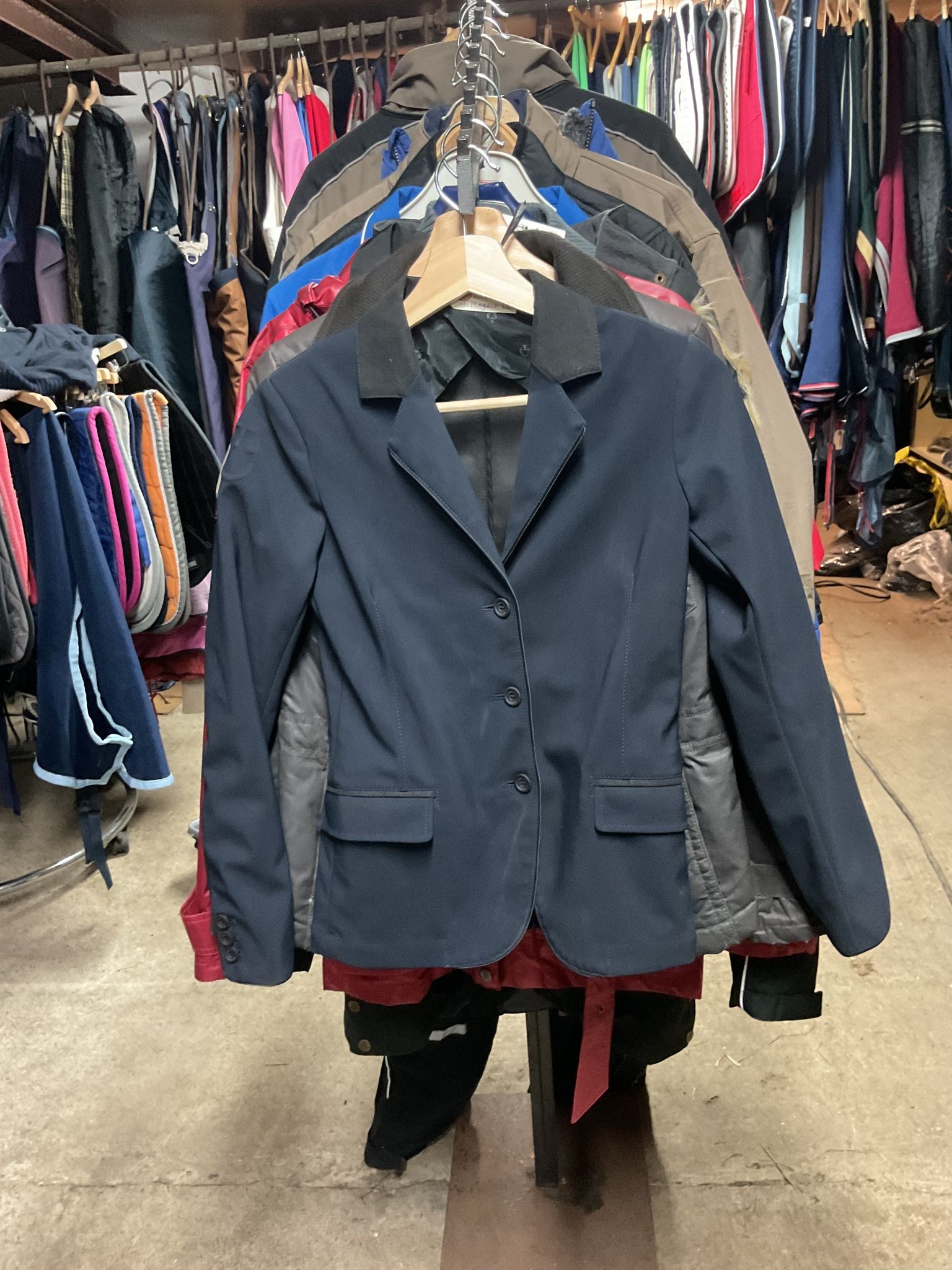 Cavalleria Toscana kavaj, blå, stl 14, nyskick
