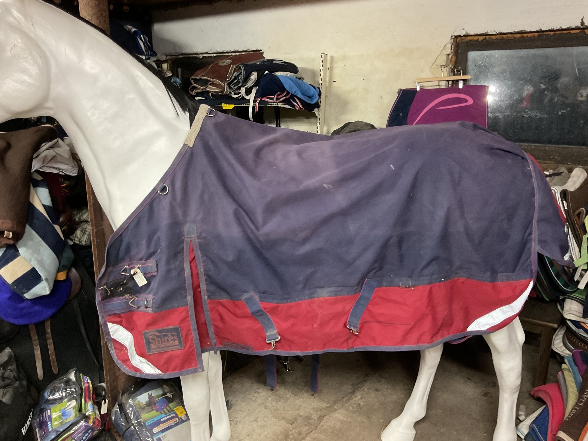 Shire regntäcke, 125 cm, otvättat