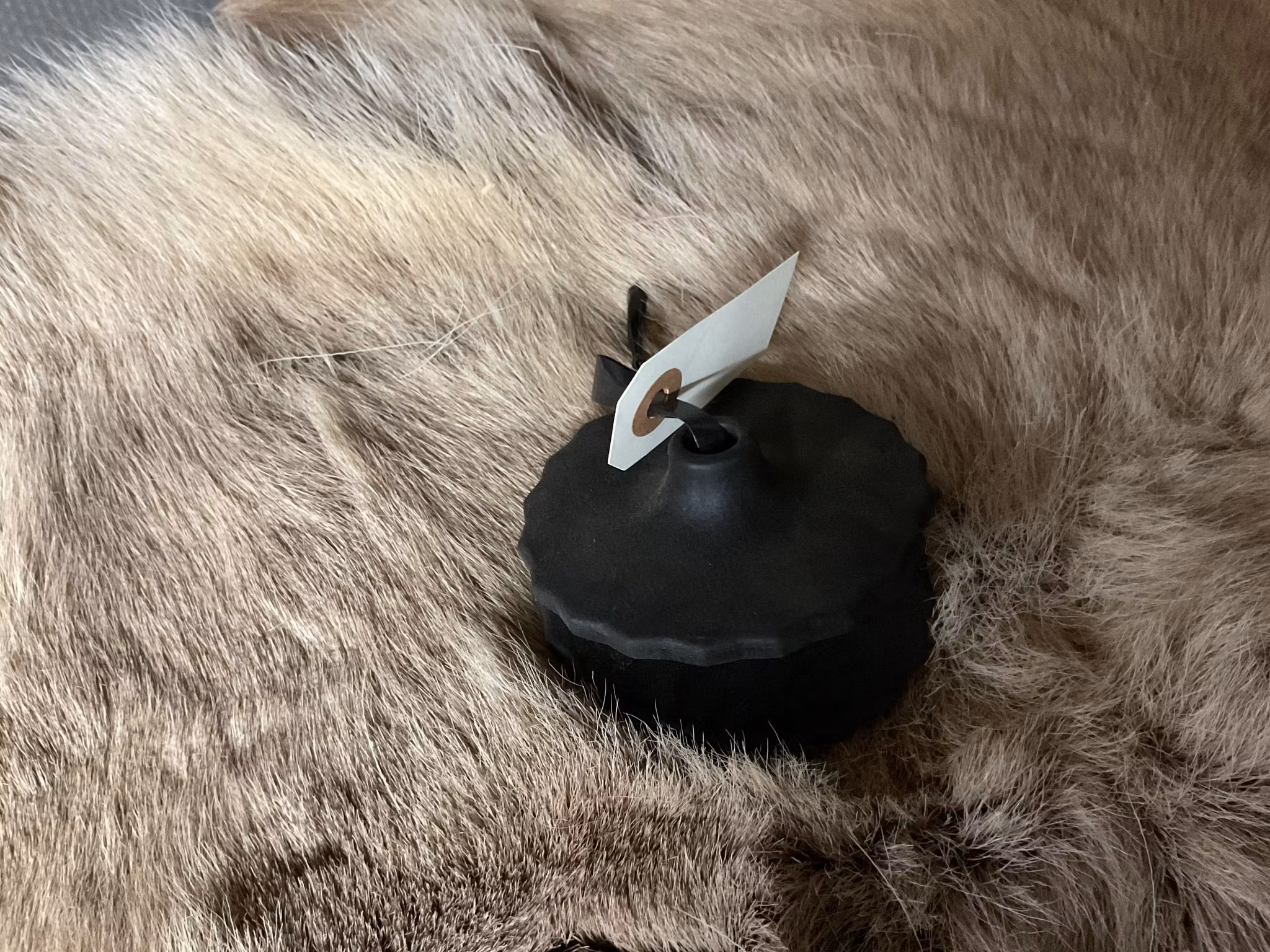 Bettskivor 2-pack, mörkbruna/svarta