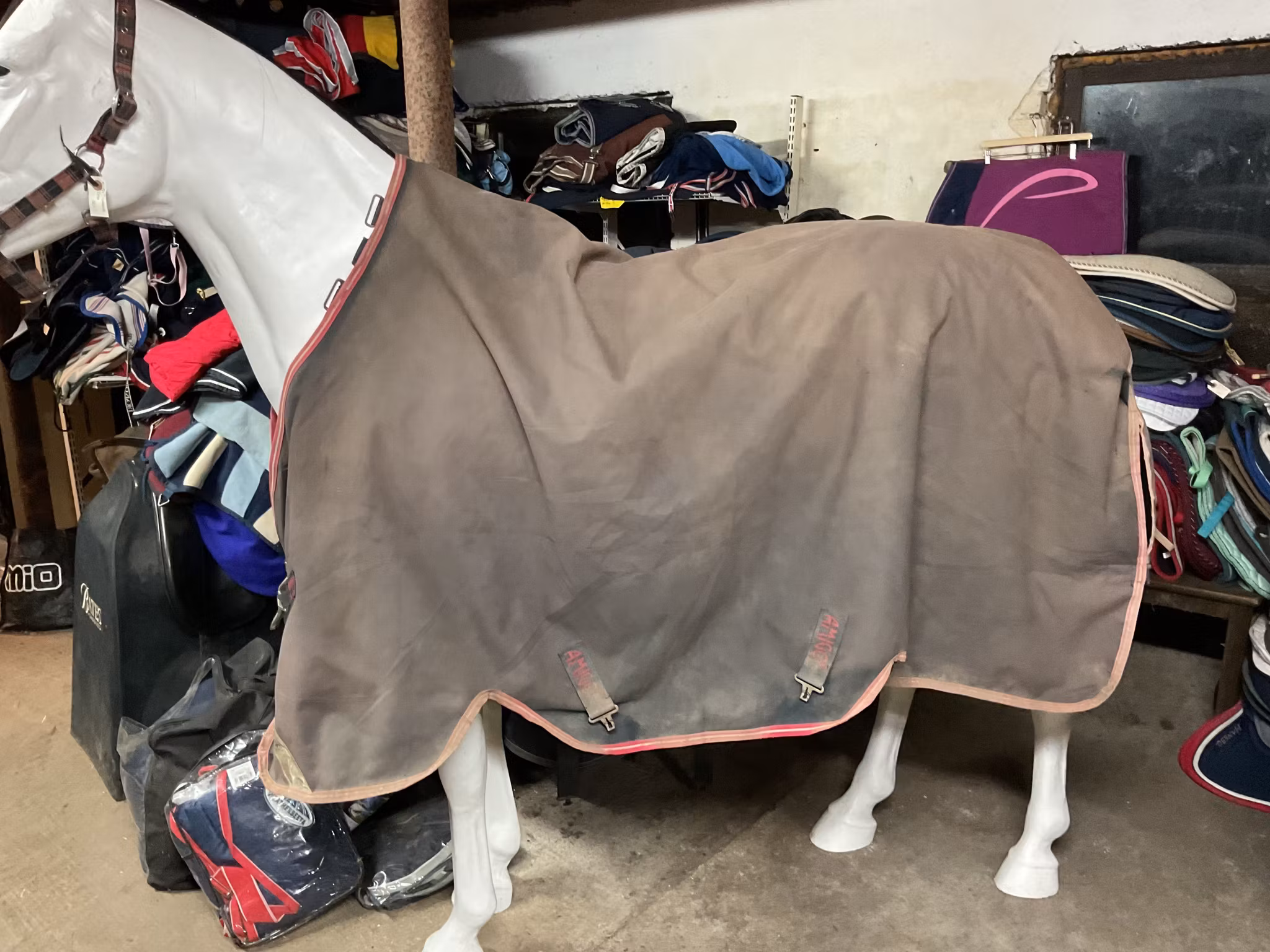 Amigo vintertäcke, 250 gr, 155 cm, otvättat