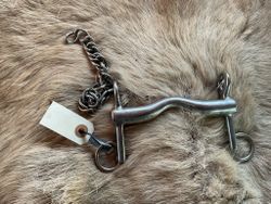 Kandarstång , bett med tungfrihet, 12,5 cm