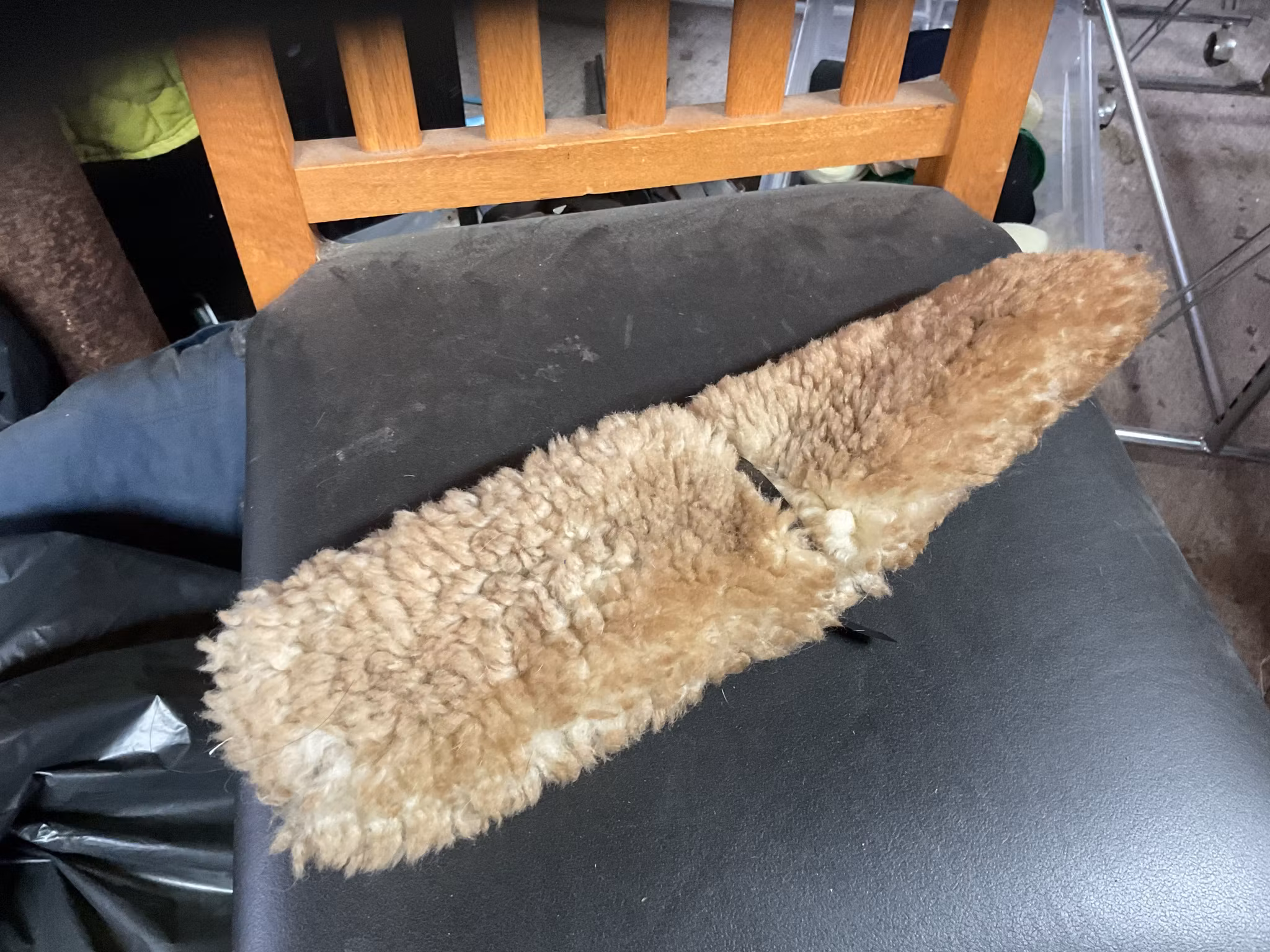 Ludd fårskinn, 35 cm