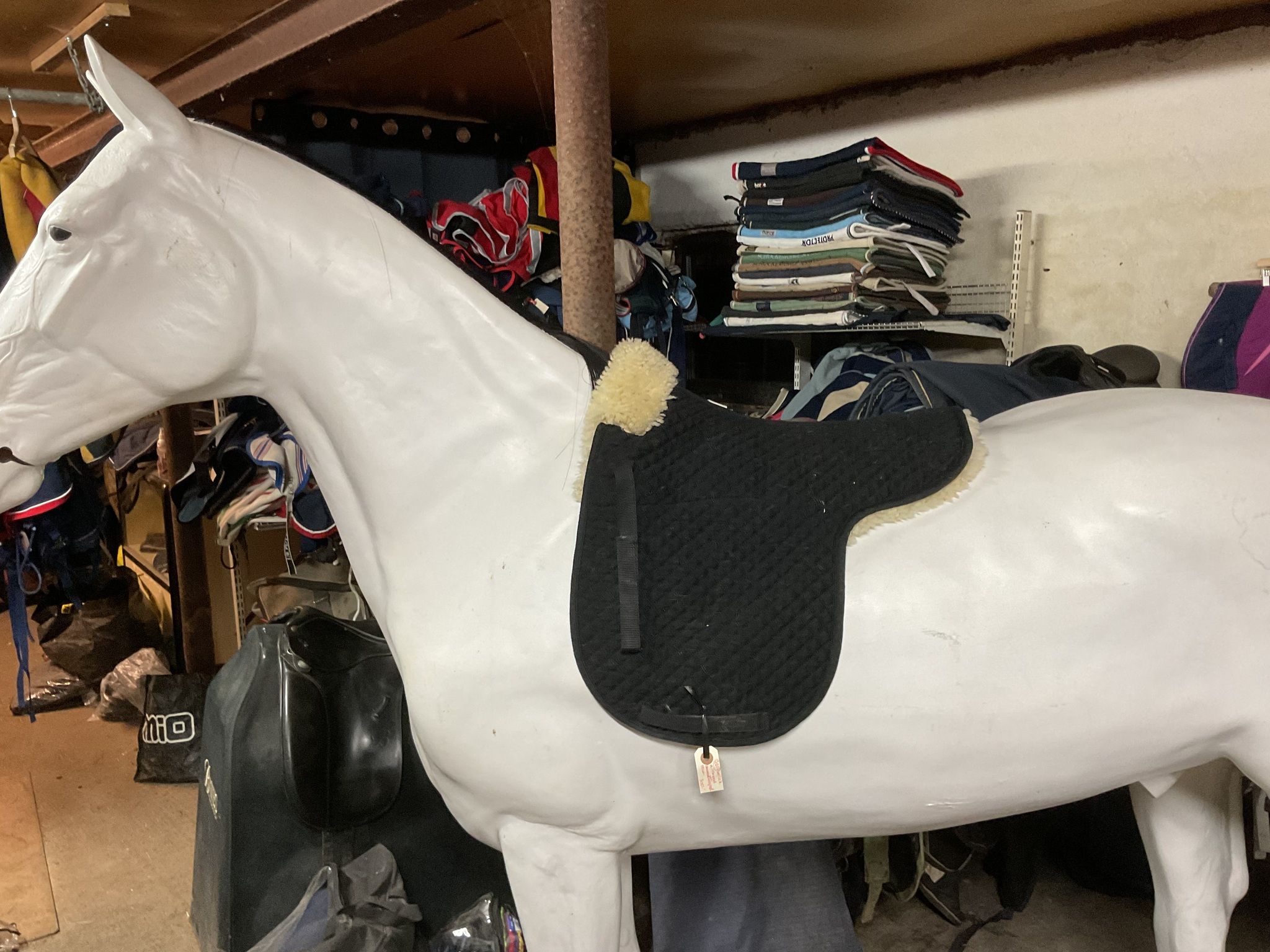 Vojlock med inbyggd lammskinnspad, 50 cm
