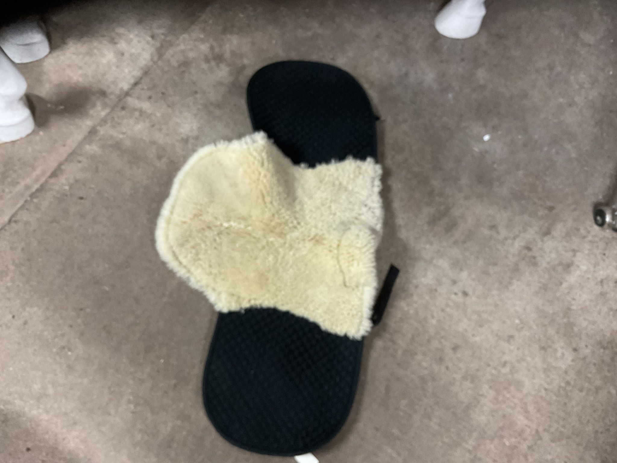 Vojlock med inbyggd lammskinnspad, 50 cm
